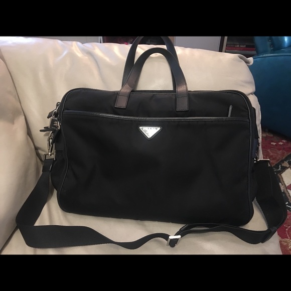 prada laptop bag